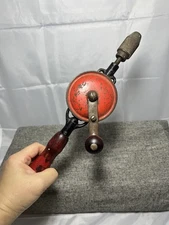 VTG Millers Falls Hand Crank Drill 77 Hand Cranked Egg Beater Style 1930-40s 