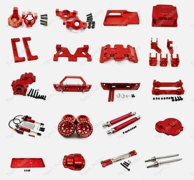 Alloy Metal Upgrade Part Red Fit For Rc 1/10 FTX5579 FTX Outback RGT 86100 86110