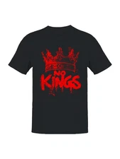 No Kings Grunge Crown Art Men's T-shirt