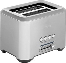 Sage The 'A Bit More' Toaster 2 Slice With Wide Slots Brushed Stainless Steel