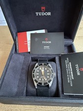 TUDOR Black Bay 41mm, Auto, Fabric Strap, Box and papers