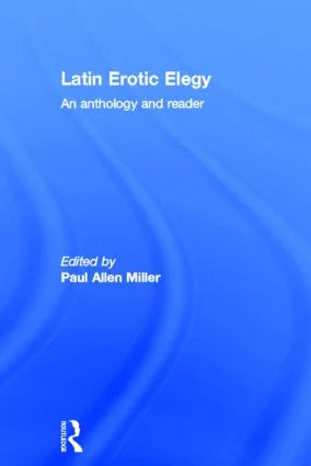 Latin Erotic Elegy