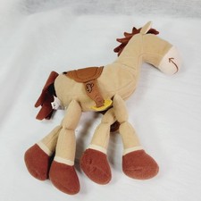 Vintage Disney Toy Story 2 Bullseye Horse Soft Plush - 7  Mattel Star Bean 1999