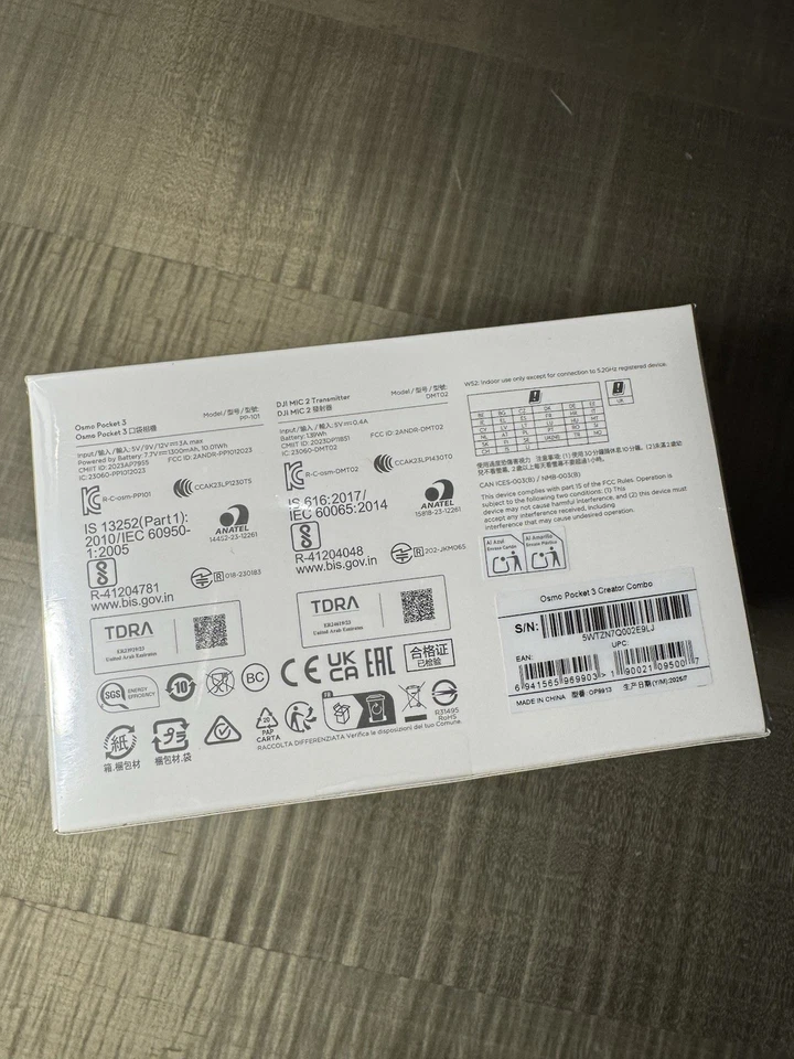 NEW DJI Osmo Pocket 3 Creator Combo 1 Inch CMOS Pocket Gimbal Camera 4K 120fps - Image 4 of 4