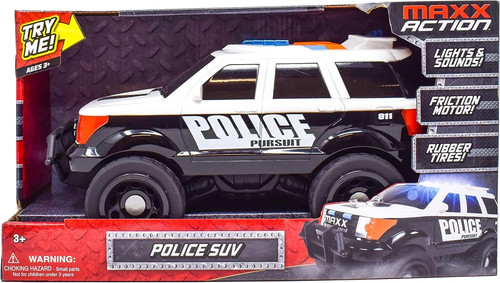 Maxx Action 12’’ Großes Polizeiauto Spielzeug - Kinder Spielzeug LKW Auto Neu in Box - Bild 3 von 11