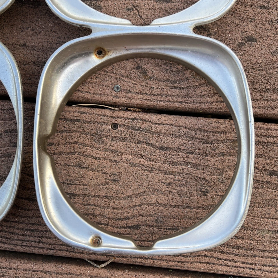 Pontiac GTO 1971 1972 Lemans Endura Original GM FAROS BISELES IZQUIERDA Y DERECHA Foto 2 de 4