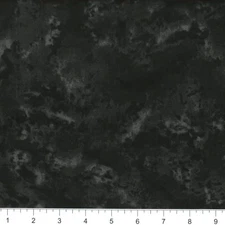 Black Camouflage Texture 100% Cotton Fabric Material - Pick from Various Sizes