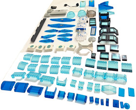 LEGO Star Wars Gungan Sub 7161 Cockpit Parts Lot - 30366px1 Forcefield Bubble + 