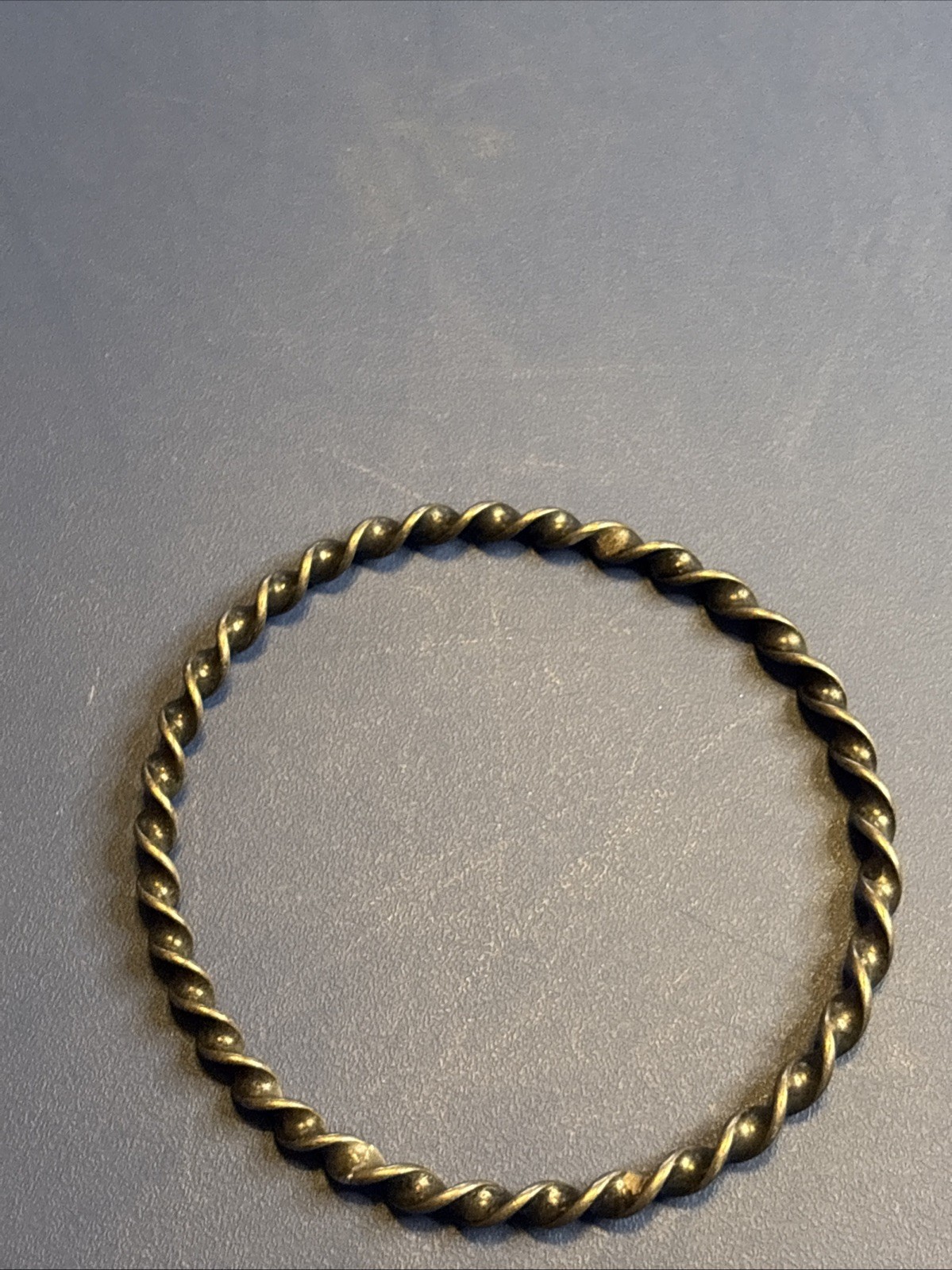 Twisted Brass Bangle - image 6