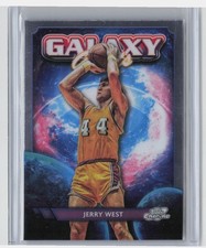 2023-24 Topps Chrome Cosmic #GG-26 Jerry West Galaxy Greats