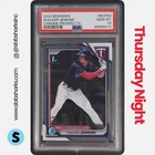 2024 BOWMAN #BCP-43 WALKER JENKINS CHROME 1ST PROSPECT PSA 10