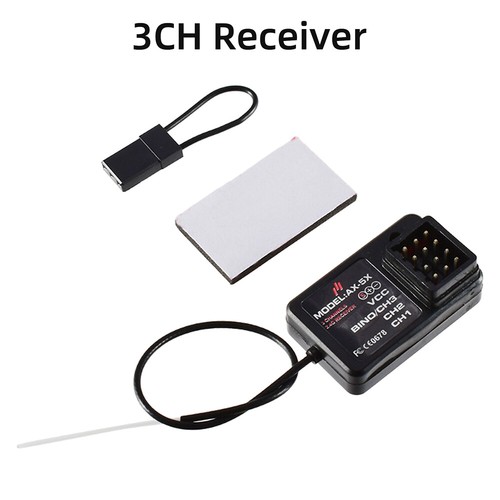 RC Transmitter Receiver 2.4G 3CH 4CH 6CH Remote Controller Kit for 1/10 1/8 Car - Picture 15 of 16