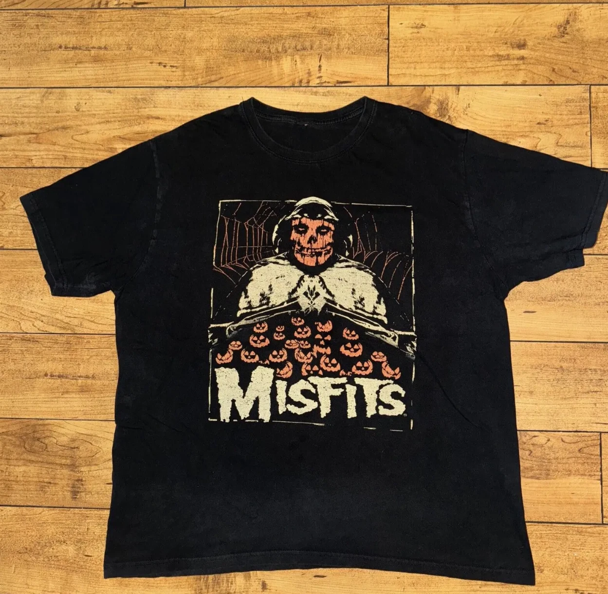 Misfits Halloween Pumpkin T-Shirt Black