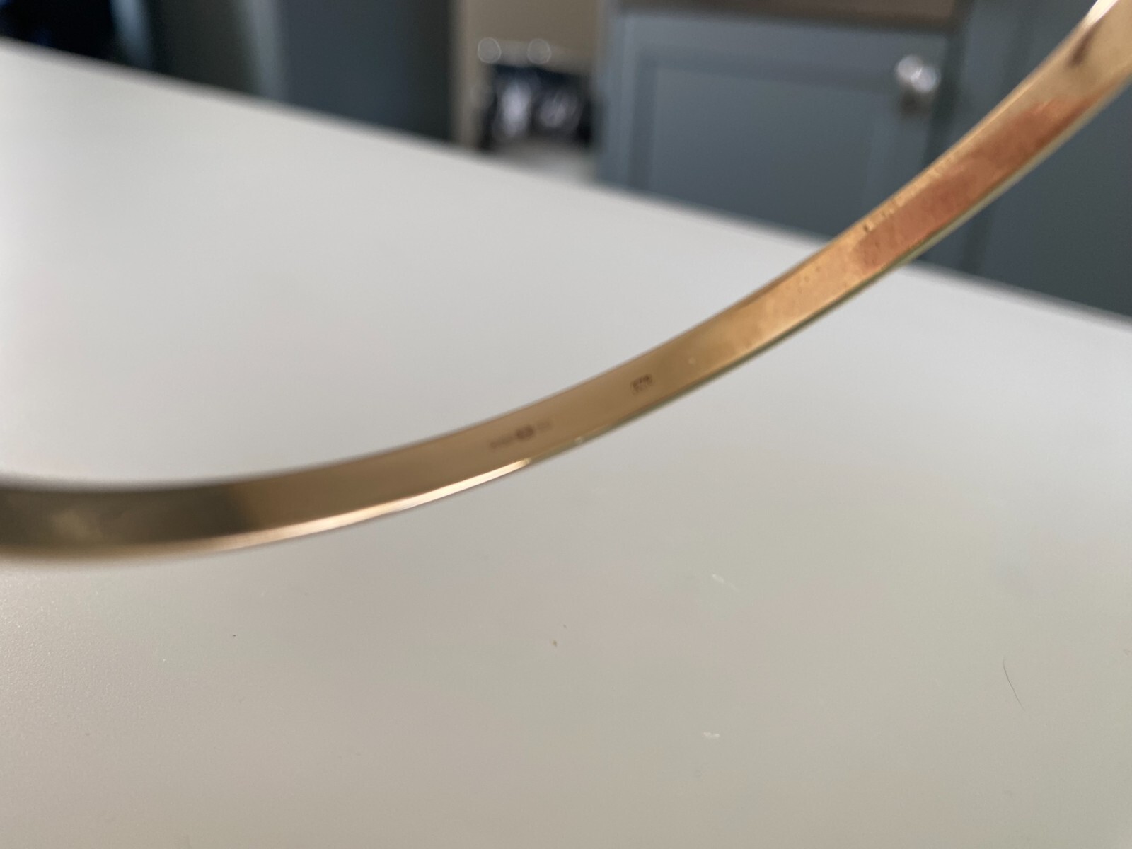 9ct gold torque bangle eBay