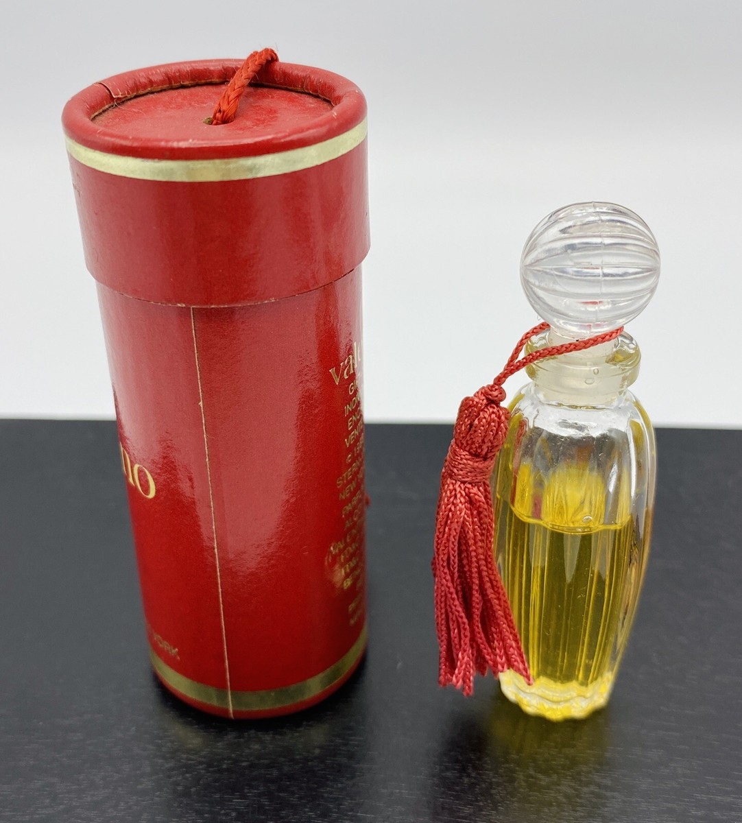 Rare Vintage V by VALENTINO Perfume Mini 4mL PURE PARFUM In Box