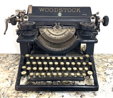 Antique Woodstock Manual Typewriter Model 5N Working thumbnail
