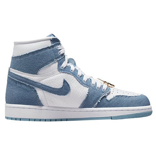 Nike Air Jordan 1 Retro High OG 'Denim' Women's Shoes Size 12/M 10.5