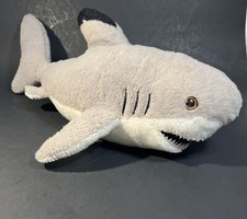 Destination Nation Aurora Gray Shark Plush Stuffed Animal Toy 16