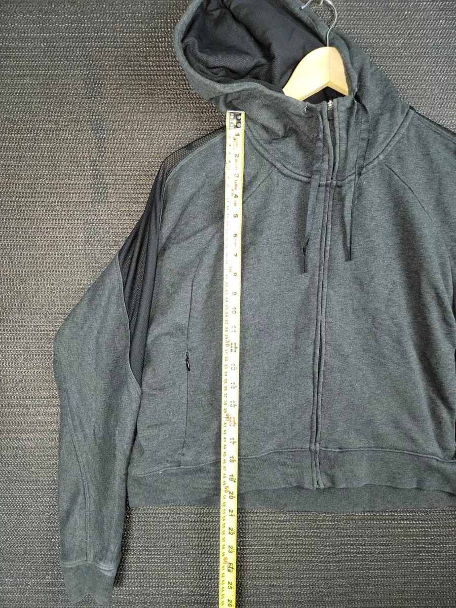 Sheer zip up hoodie clearance