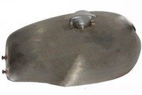 High Rider Benzin Kraftstofftank Rohes Blankes Metall FüR Norton Commando Gec