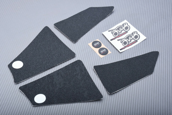 Plaquettes de traction de reservoir noir Ameliore l'adherence et protege la peinture