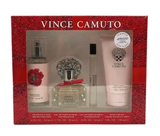 Vince Camuto Amore Gift Set for Women | Perfume, Body Cream & Mist NEW