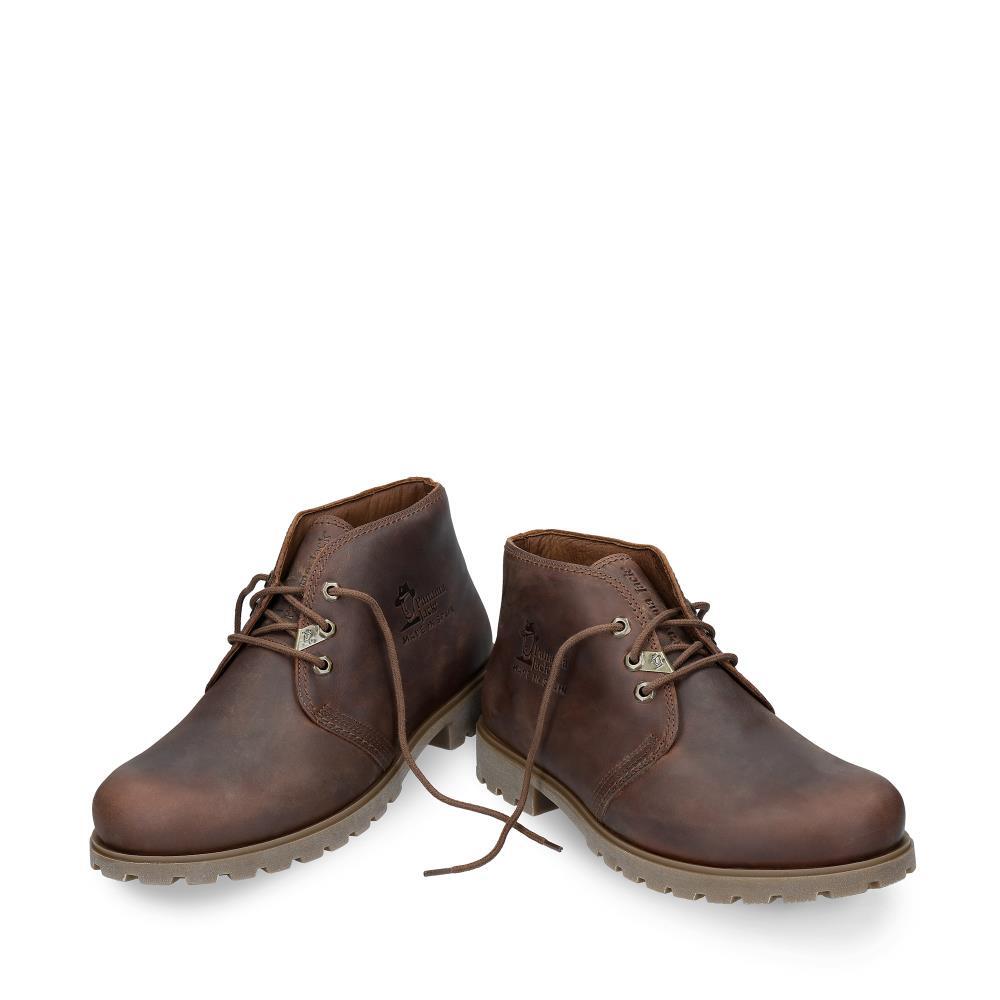 Stivali Trekking Donna Panama Jack 03, Chukka In Cuoio Impermeabile, Nabuk, Suola Commando