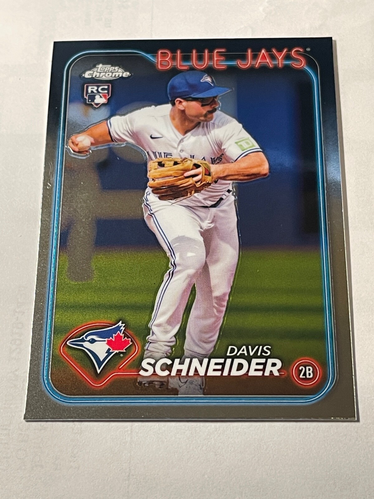 2024 Topps Chrome Davis Schneider RC #290