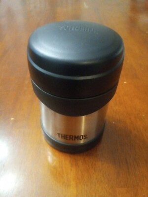 Thermos Thermax 10 oz Vacuum Insulated Stainless Steel Drink Jar Used Condition 