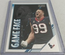 2020 Panini Score Football J.J. Watt Houston Texans Game Face insert #GF-JW