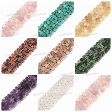 7mm Freeform Irregular Cubes Loose Beads DIY Jewelry Making 15.5-16''