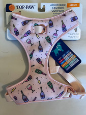 Top Paw Adjustable Fashion Comfort Dog Harness Medium 