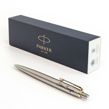 Personalised Custom Parker Jotter SS Pen + Gift Box | Design Your Unique Present