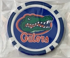 Gators - Clay Poker Chip - Golf Ball Marker 