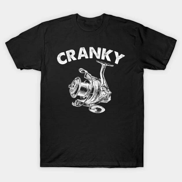 Cranky Fishing Reel Made in Australia T-Shirt