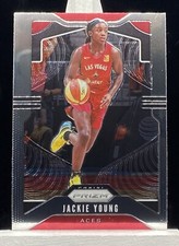 2020 Panini Prizm WNBA Jackie Young Base #76 Aces C783