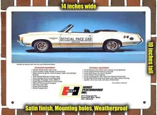 Metal Sign - 1972 Hurst Olds Pace Car- 10x14 inches