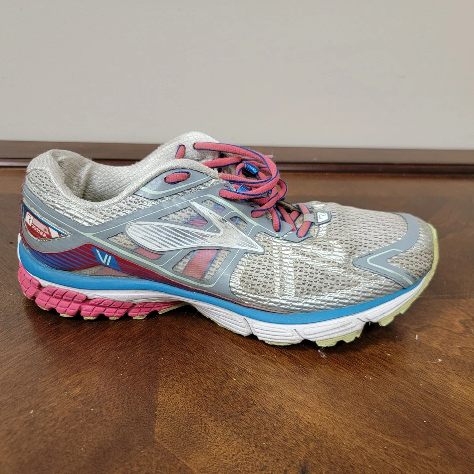 Brooks Ravenna 6 Multicolor Running Shoes 1201821D157 Womens Size 10 - Image 2 of 4