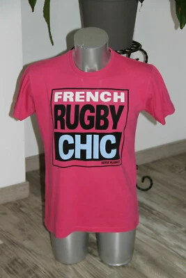 joli tee shirt fuschia homme SERGE BLANCO taille L EXCELLENT ÉTAT - Photo 1/2