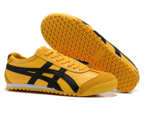 Uomo Onitsuka Tiger Sneakers Scarpe Pelle ASICS Scarpe EUR 44 bruce lee  style | eBay