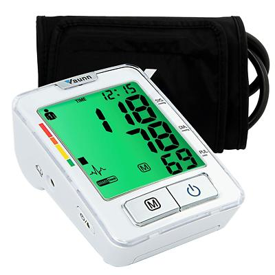 #ad Vaunn Medical Upper Arm Blood Pressure Monitor with Cuff Digital Automatic BPM $39.99