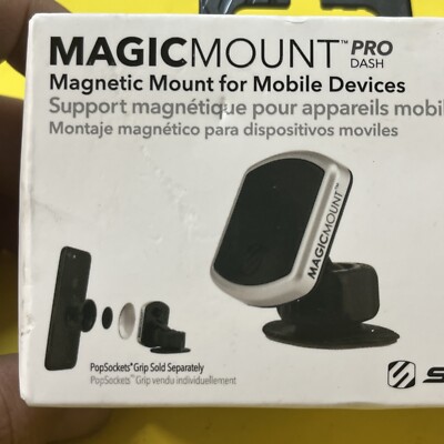  Scosche MPDRND-SP MagicMount Pro Magnetic Car Phone Holder Mount 360 Degree