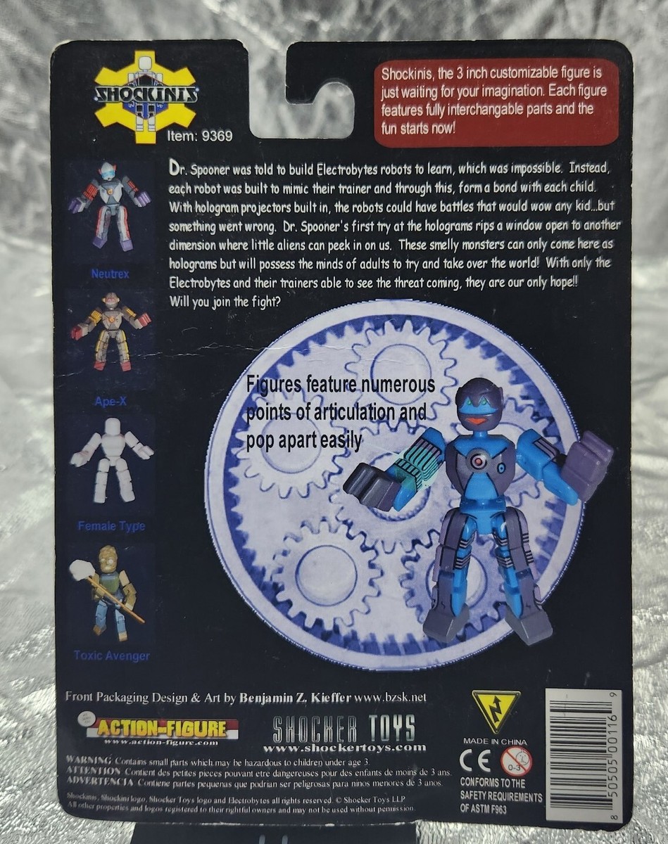 Xenix Electrobytes - Shockinis with Sticker Sheets Included