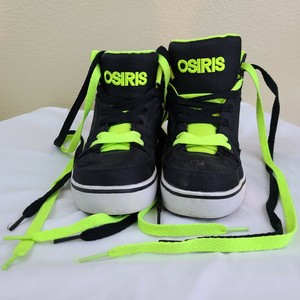 lime green skate shoes
