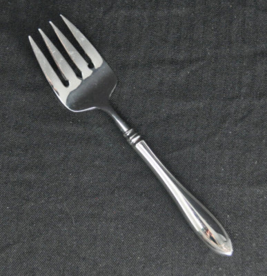 Oneida Sheraton Fine Flatware 18/10 Stainless Steel Cold Meat Serving Fork