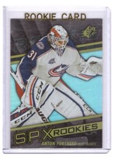 Anton Forsberg 2014-15 SPx Rookie Card #104