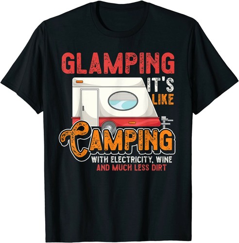 Caravan Glamping Wine Drinking Camper 