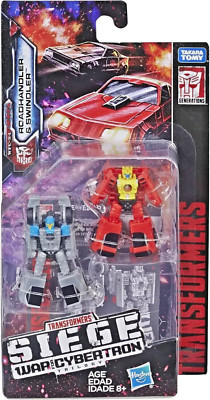 Transformers Siege WFC Roadhandler & Swindler Micromaster Figures   Brand New
