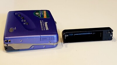 Rare Purple Panasonic RQ-S70 Walkman cassette player Fully Working