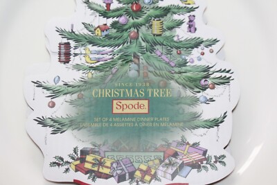 Salad Plates Spode Christmas Tree Melamine Spode Melamine Dinner